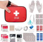Mini Trousse Premier Secours 90 Pièces, Petite Trousse À Pharmacie, Kit Premier Secours Pour Voiture Maison Lieu De Travail Voyage Camping Randonnée Et Sports En Plein Air